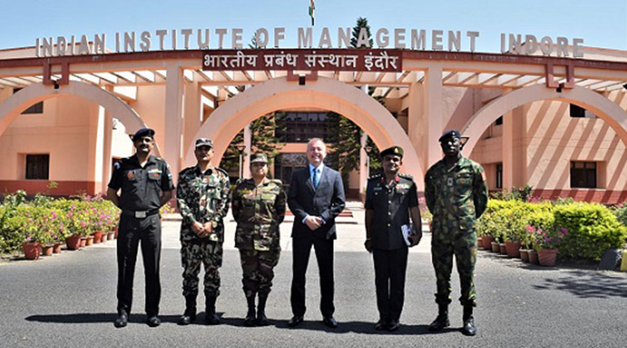Foreign Army Officers Visit IIM Indore