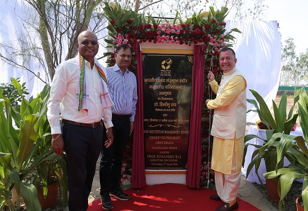 Bhumi Pujan of IIM Indore’s Group VIII Project ‘ABHYUDAYA’ Held