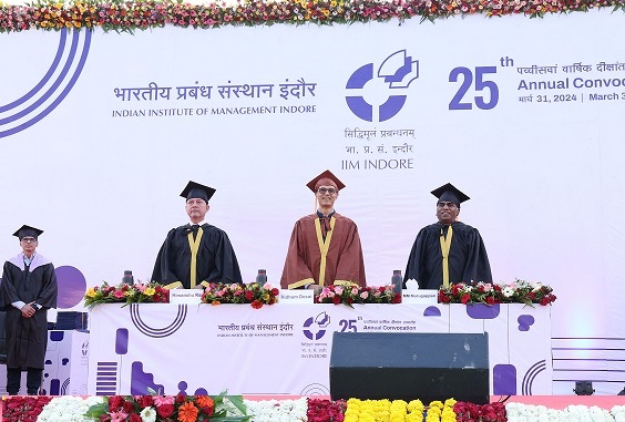 IIM Indore Conducts its 25th Annual Convocation