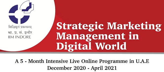 Strategic Marketing Management Programme in Digital World for Executives