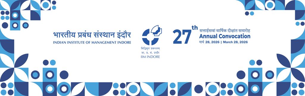 27th Annual Convocation, IIM Indore