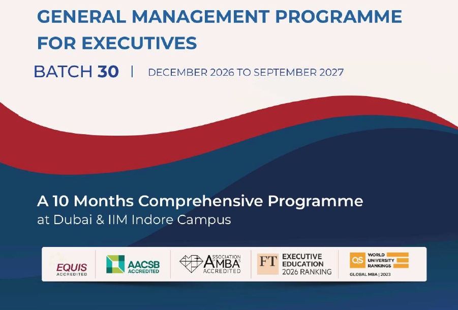 General Management Programme for Executives in Dubai