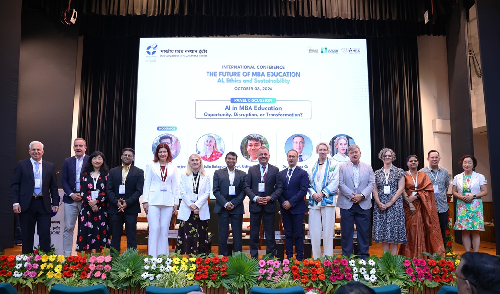 IIM Indore Hosts International Conference on the Future of MBA Education, Examining AI, Ethics, and Sustainability