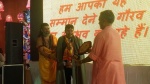 Gaurav Award and Adarsh Vidya Saraswati Rashtriya Puraskar Conferred on Professor V.K. Gupta
